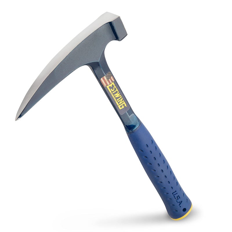 ESTWING Rock Pick - 24 oz Geology Hammer with Pointed Tip & Shock Reduction Grip - E6-24PC - Image 1
